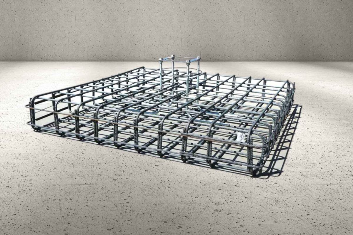 BEC - Ferro e Aço, Sapata ou bloco de coroamento